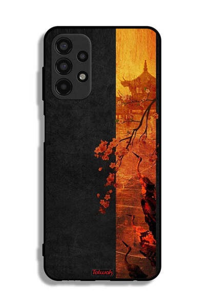 Tolwak Samsung Galaxy A13 4G Protective Case Cover Autumn Colors Art