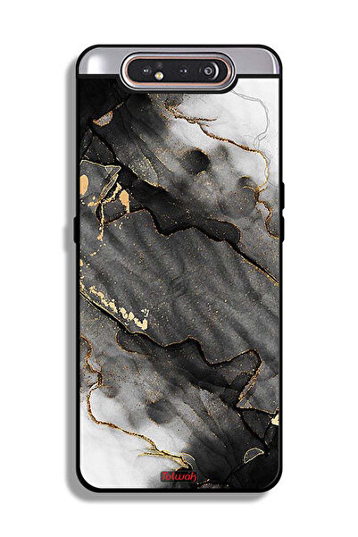 Tolwak غطاء حماية لهاتف سامسونج جالكسي A80 - رخامي لامع