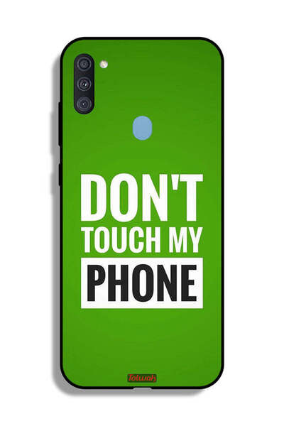 Tolwak Samsung Galaxy A11 Protective Case Cover Do Not Touch My Phone