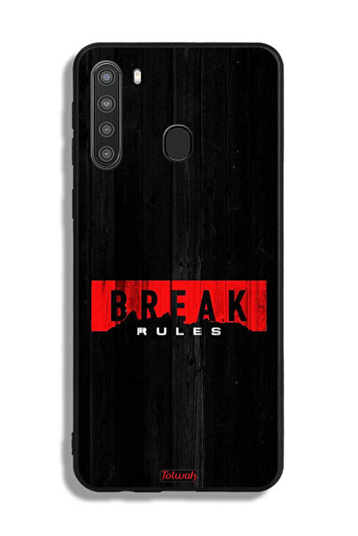 Tolwak غطاء حماية لهاتف Samsung Galaxy A21 يكسر القواعد