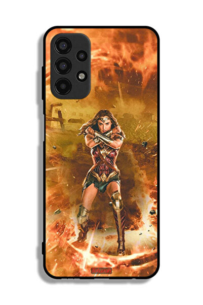 Tolwak غطاء حماية لهاتف سامسونج جالاكسي A13 4G بتصميم Wonder Women