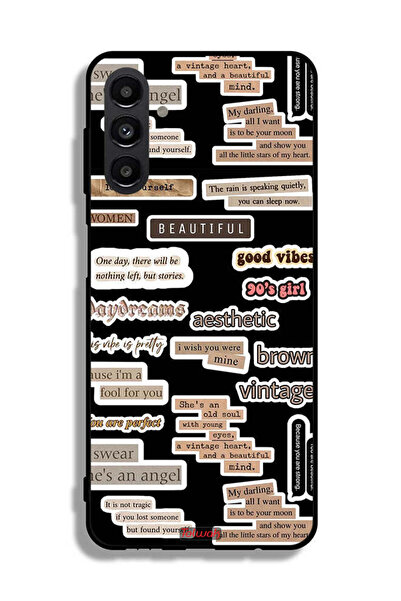 Tolwak Samsung Galaxy A13 5G Protective Case Cover Beautiful Quotes Stickers