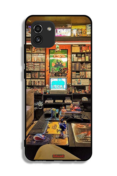 Tolwak Samsung Galaxy A03 Protective Case Cover Gamer Zone