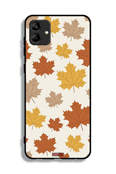 Tolwak غطاء حماية لهاتف سامسونج جالاكسي A04e بنقشة أوراق الخريف