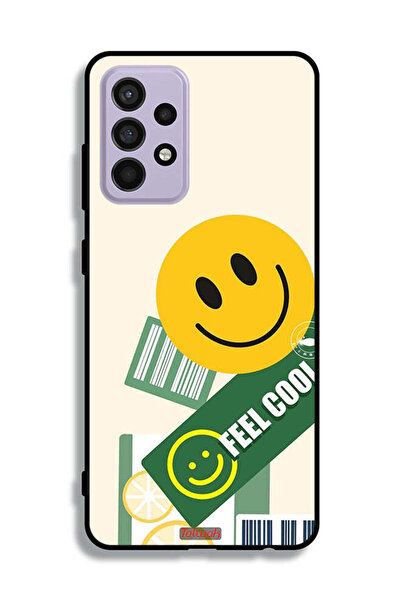 Tolwak غطاء حماية لهاتف سامسونج جالاكسي A52s 5G - ملصق Feel Cool