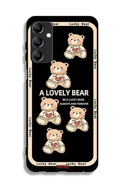 Tolwak غطاء حماية لهاتف سامسونج جالكسي A14 5G بتصميم دب جميل