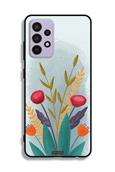 Tolwak غطاء حماية لهاتف سامسونج جالاكسي A52s 5G برسومات نباتية