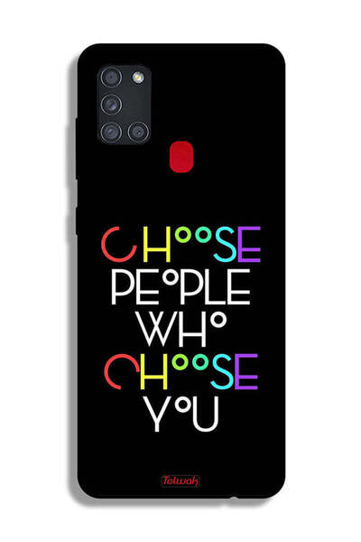 Tolwak غطاء الحماية Samsung Galaxy A21s Samsung Galaxy A21s اختر من يختارك