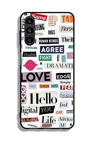 Tolwak Samsung Galaxy A13 5G Protective Case Cover Short Quotes Stickers