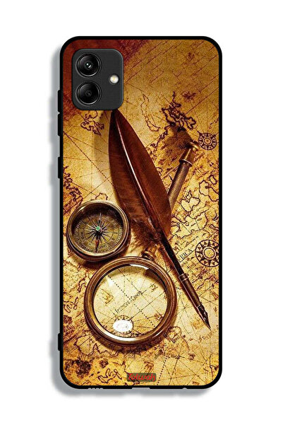 Tolwak غطاء حماية بتصميم بوصلة عتيقة من سامسونج جالكسي M04