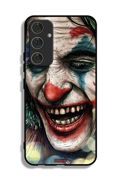 Tolwak غطاء حماية لهاتف سامسونج جالاكسي A54 5G بطبعة وجه الجوكر الضاحك