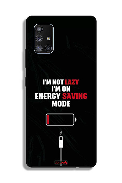 Tolwak غطاء حماية لهاتف سامسونج جالكسي A71 5G أنا لست كسولاً، أنا في وضع توفي...