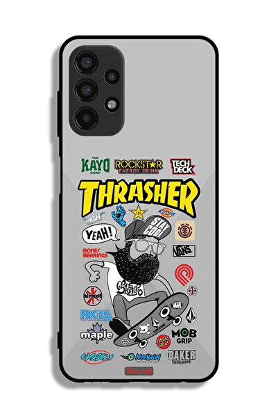 Tolwak Samsung Galaxy A13 4G Protective Case Cover Thrasher Sticker