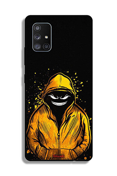 Tolwak غطاء حماية لهاتف سامسونج جالاكسي A71 5G برسومات مارشميلو بوي