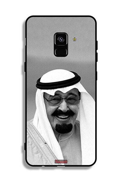 Tolwak غطاء حماية لهاتف سامسونج جالكسي A8 بلس (2018) صورة الملك عبدالله مبتسماً