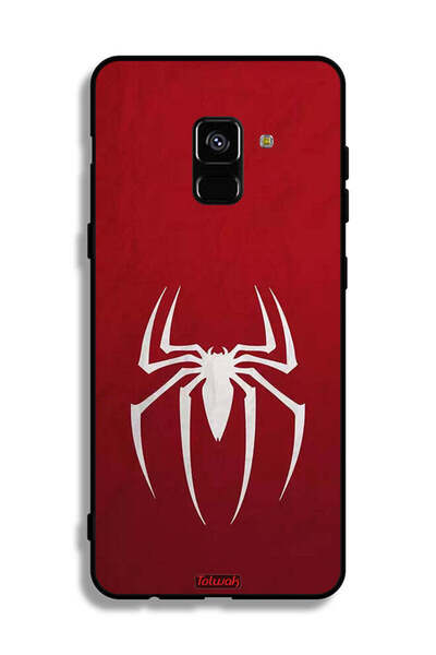 Tolwak غطاء حماية بتصميم Spider Icon من سامسونج جالكسي A8 بلس (2018)