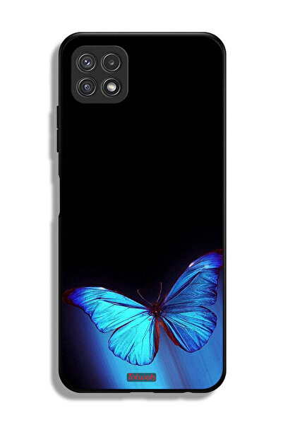 Tolwak Samsung Galaxy A22 5G Protective Case Cover Butterfly Art