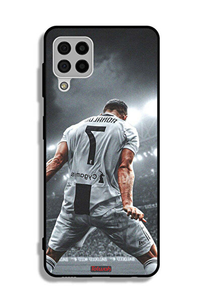 Tolwak غطاء حماية لهاتف سامسونج جالاكسي A22 4G بطبعة احتفال كريستيانو رونالدو