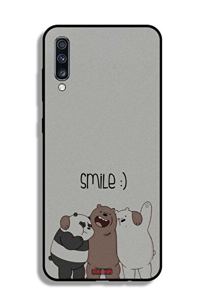 Tolwak Samsung Galaxy A70 Protective Case Cover Friends Smile