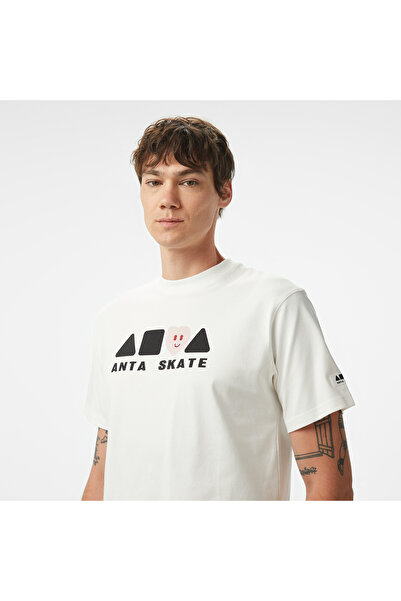 Anta Skate Culture Ss Men's White T-Shirt
