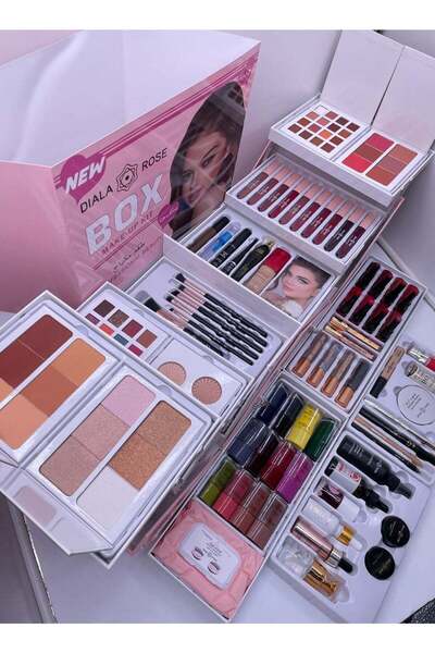 DIALA ROSE مجموعة مكياج كاملة من ديالا روز