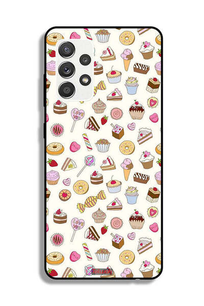 Tolwak غطاء حماية لهاتف Samsung Galaxy M32 5G بنمط العناصر المفضلة