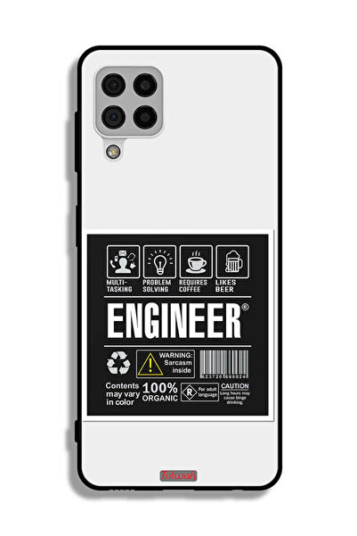 Tolwak غطاء حماية لهاتف سامسونج جالاكسي A22 4G - ملصق المهندس