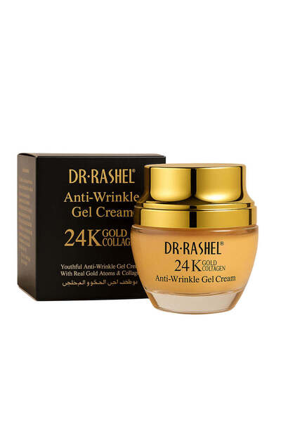 DR.RASHEL Cremă anti-îmbătrânire cu aur și colagen - Dr. Rashel Cremă-gel ant...