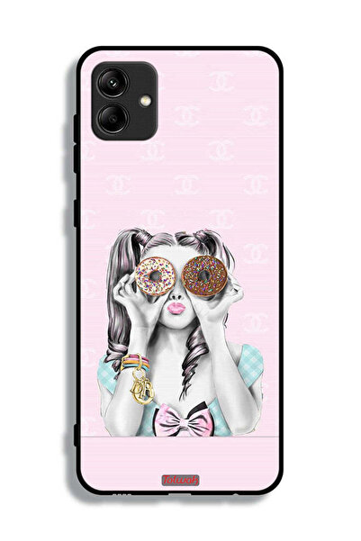 Tolwak غطاء حماية لهاتف سامسونج جالكسي A04 يحمل قطعتين من الدونات