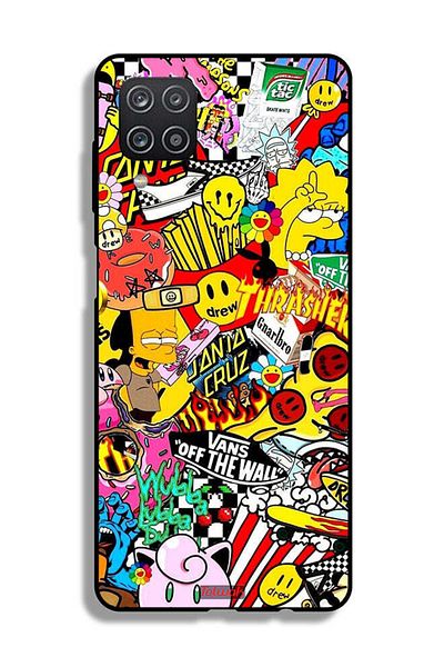 Tolwak غطاء حماية لهاتف Samsung Galaxy A12 - Off The Wall