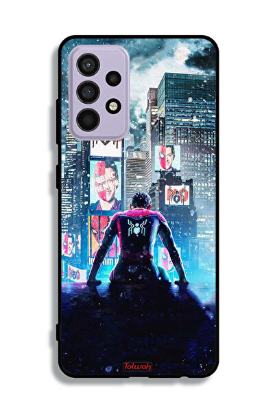 Tolwak غطاء حماية لهاتف سامسونج جالكسي A52 بتصميم سبايدر مان