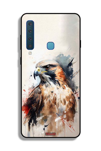 Tolwak غطاء حماية لهاتف Samsung Galaxy A9 (2018) بتصميم فن النسر التجريدي