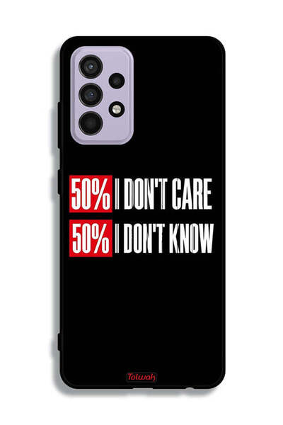 Tolwak غطاء حماية لهاتف سامسونج جالكسي A52 لا يهمني