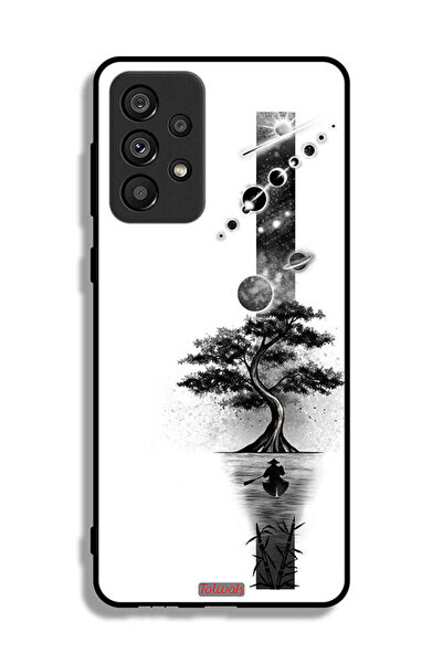 Tolwak Samsung Galaxy A73 5G Protective Case Cover Earth Space Art