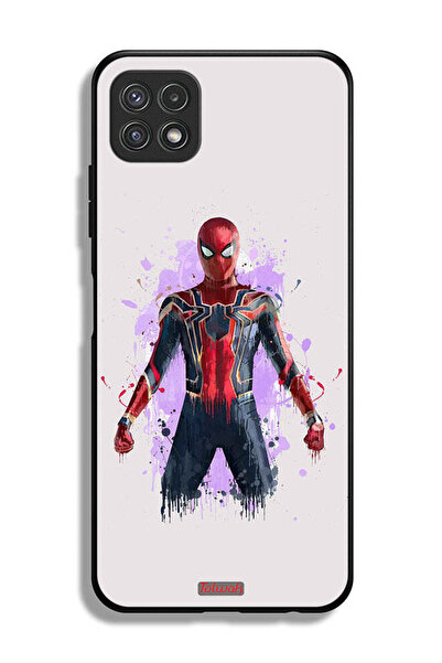 Tolwak غطاء حماية لهاتف Samsung Galaxy A22 5G بتصميم العنكبوت الحديدي