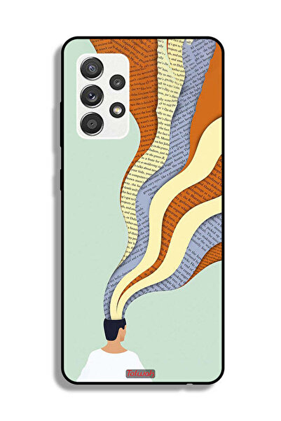 Tolwak Samsung Galaxy A32 5G Protective Case Cover Data In Mind Art