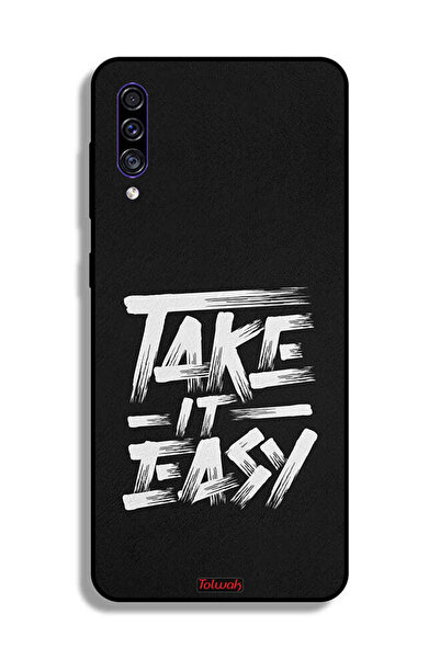 Tolwak غطاء حماية لهاتف Samsung Galaxy A50s - Take It Easy