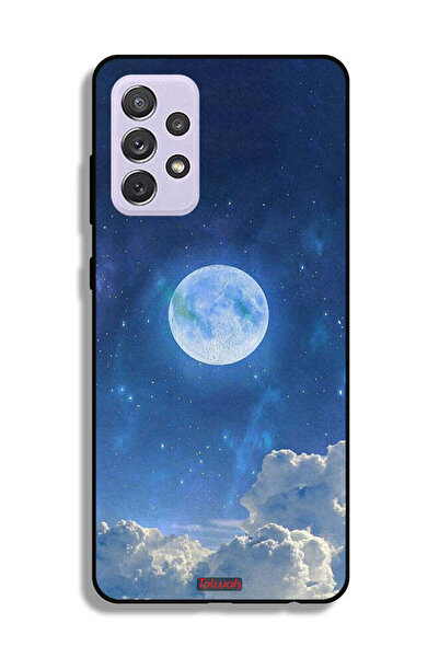 Tolwak Samsung Galaxy A72 5G Protective Case Cover Moon Clouds