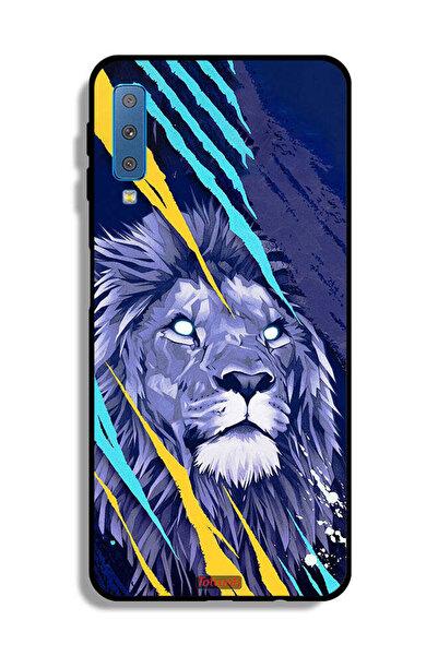 Tolwak غطاء حماية لهاتف Samsung Galaxy A7 (2018) بتصميم الأسد الملك