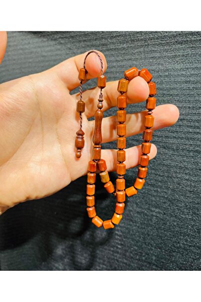 TTS TÜRK TESBİH SANATI Capsule Cut Natural Kuka Rosary