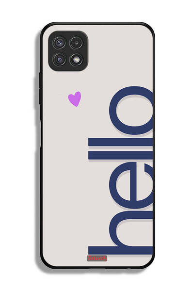 Tolwak Samsung Galaxy A22 5G Protective Case Cover Hello