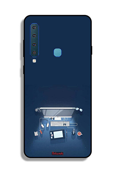 Tolwak غطاء حماية لجهاز Samsung Galaxy A9 (2018) - فن مكتب الكمبيوتر
