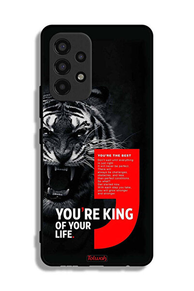 Tolwak غطاء حماية لهاتف سامسونج جالكسي A53 5G أنت ملك حياتك