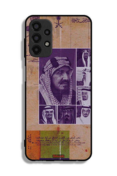 Tolwak Samsung Galaxy A13 4G Protective Case Cover Saudi Kings Vintage Photos