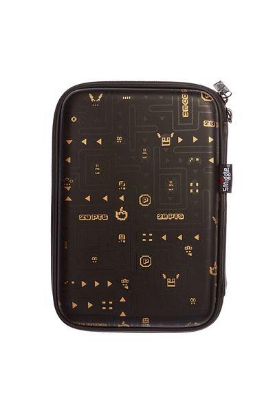 SMIGGLE - 3D Embossed Tetris Themed Gamer Hardtop Pencil Case
