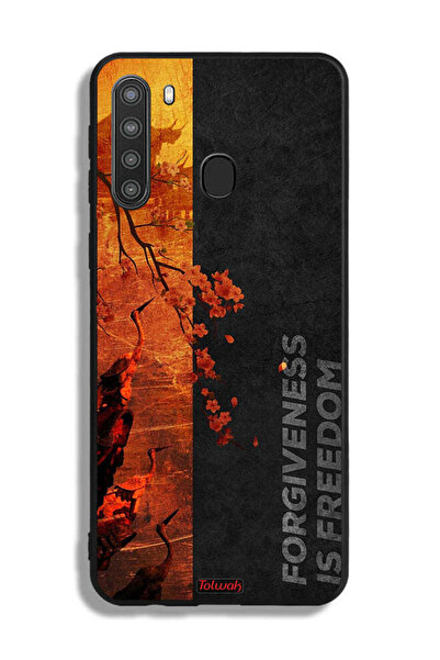 Tolwak Samsung Galaxy A21 Protective Case Cover Forgiveness Is Freedom