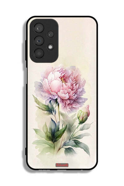 Tolwak غطاء حماية لهاتف Samsung Galaxy A23 بتصميم فني بألوان مائية وردية