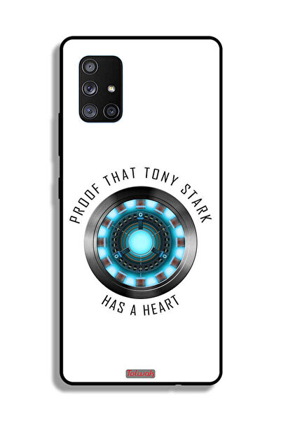 Tolwak غطاء حماية لهاتف Samsung Galaxy A71 5G دليل على أن توني ستارك لديه قلب
