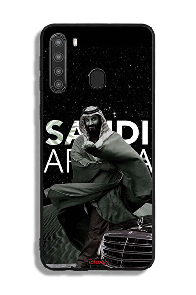 Tolwak غطاء حماية لهاتف سامسونج جالكسي A21 ولي العهد محمد بن سلمان