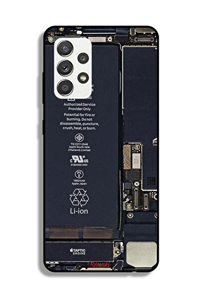 Tolwak Samsung Galaxy M32 5G Protective Case Cover Phone Circuit Pattern